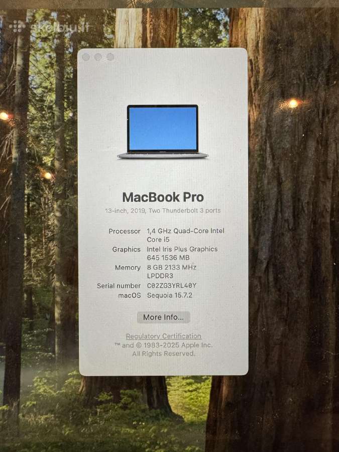 MacBook Pro 13.3 Retina with Touch Bar - nuotraukos Nr. 4