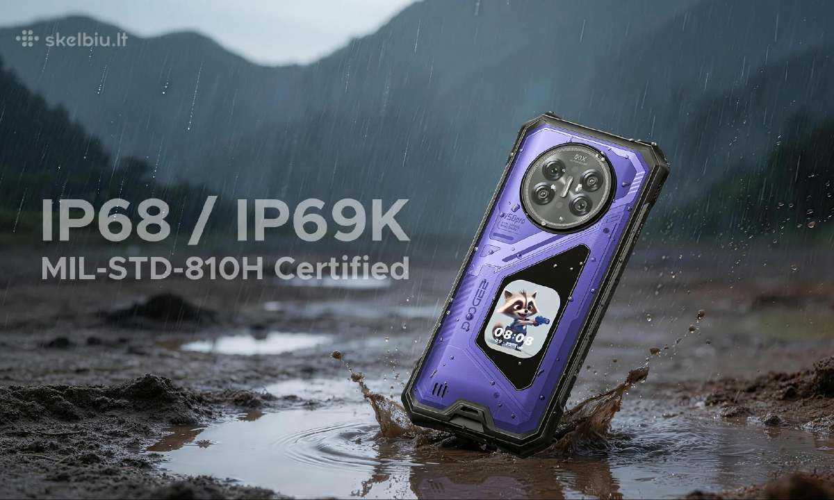 Doogee V50 Pro 5G - 512/12gb, 200mp, Eu versija - nuotraukos Nr. 12