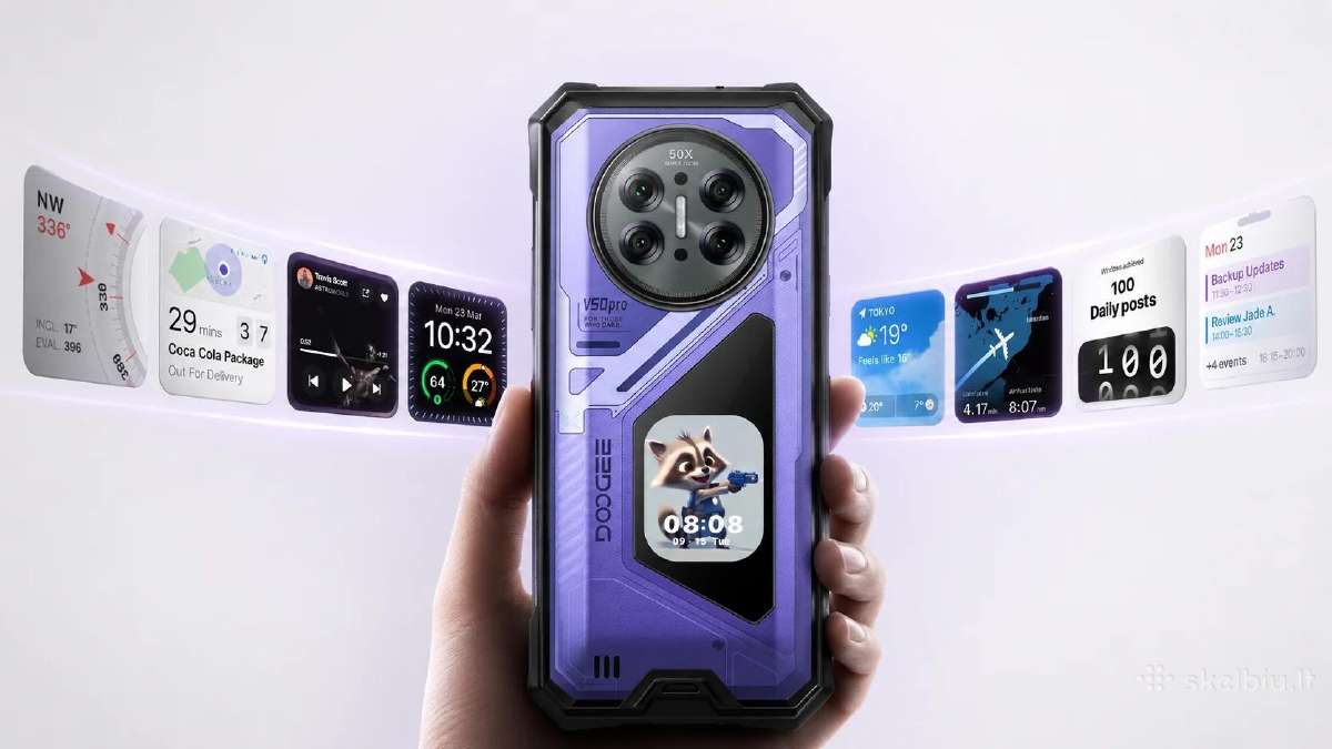 Doogee V50 Pro 5G - 512/12gb, 200mp, Eu versija - nuotraukos Nr. 14