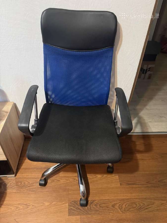 Rašomasis stalas + darbo kėdė, labai geros būklės - nuotraukos Nr. 5