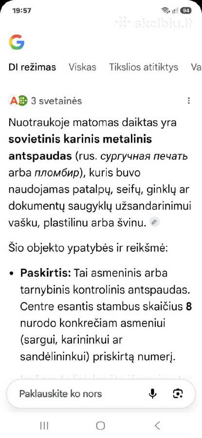 Štampas - nuotraukos Nr. 3