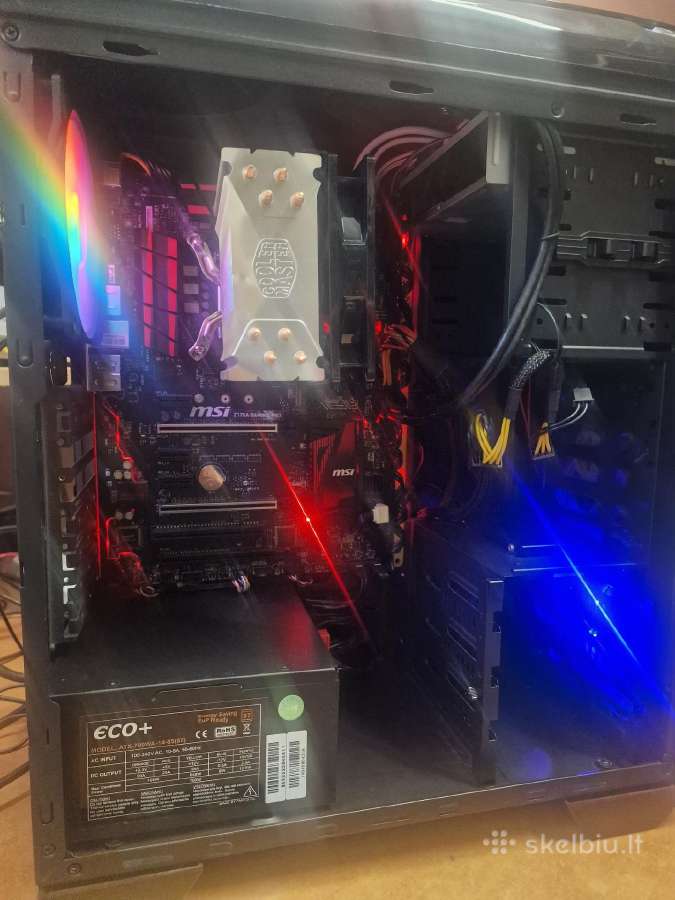 Žaidimų kompiuteris (i5 / SSD / Rgb) - nuotraukos Nr. 2