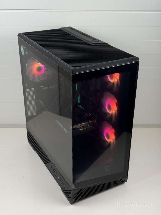 Stacionarus Pc Rtx 4070tisuper 7 7800x3d 64gb Ddr5 - nuotraukos Nr. 3