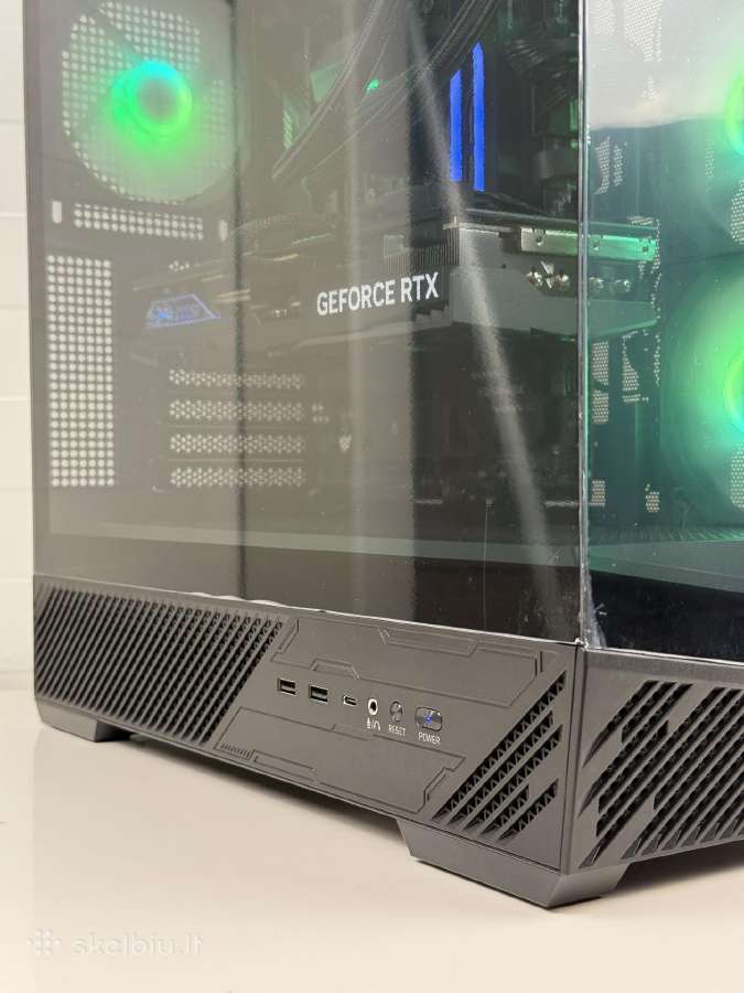 Stacionarus Pc Rtx 4070tisuper 7 7800x3d 64gb Ddr5 - nuotraukos Nr. 6
