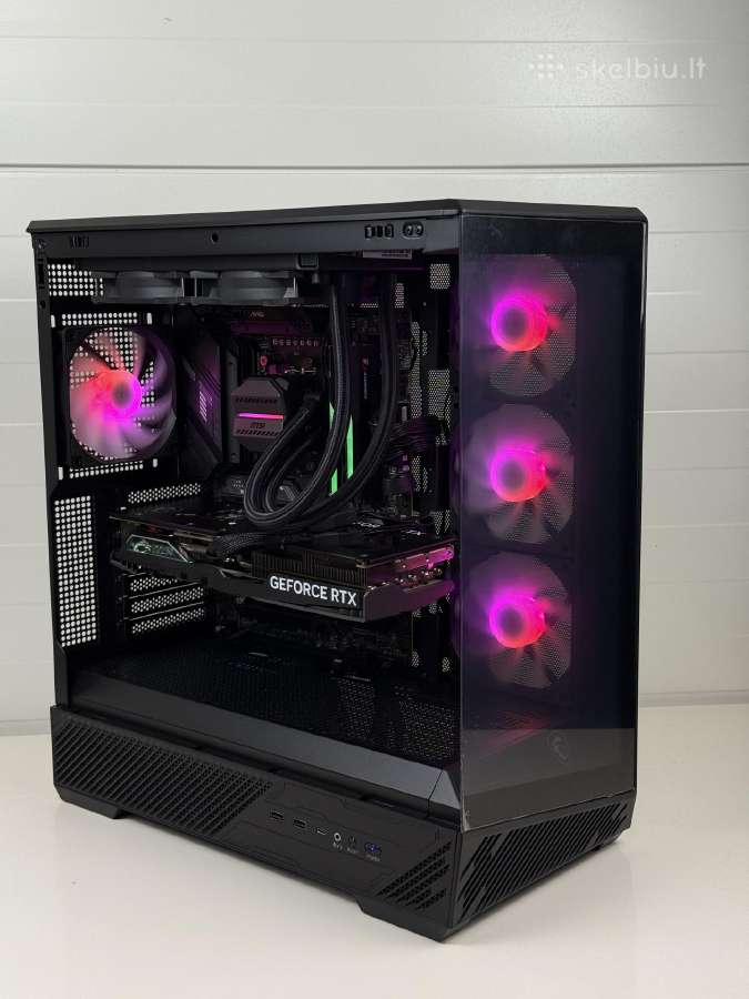 Stacionarus Pc Rtx 4070tisuper 7 7800x3d 64gb Ddr5 - nuotraukos Nr. 8