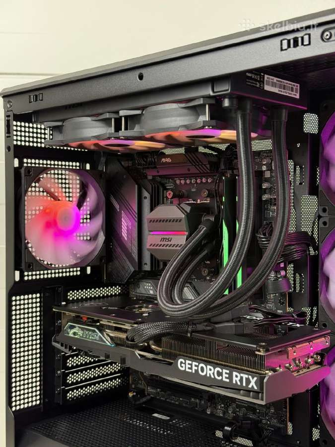 Stacionarus Pc Rtx 4070tisuper 7 7800x3d 64gb Ddr5 - nuotraukos Nr. 10