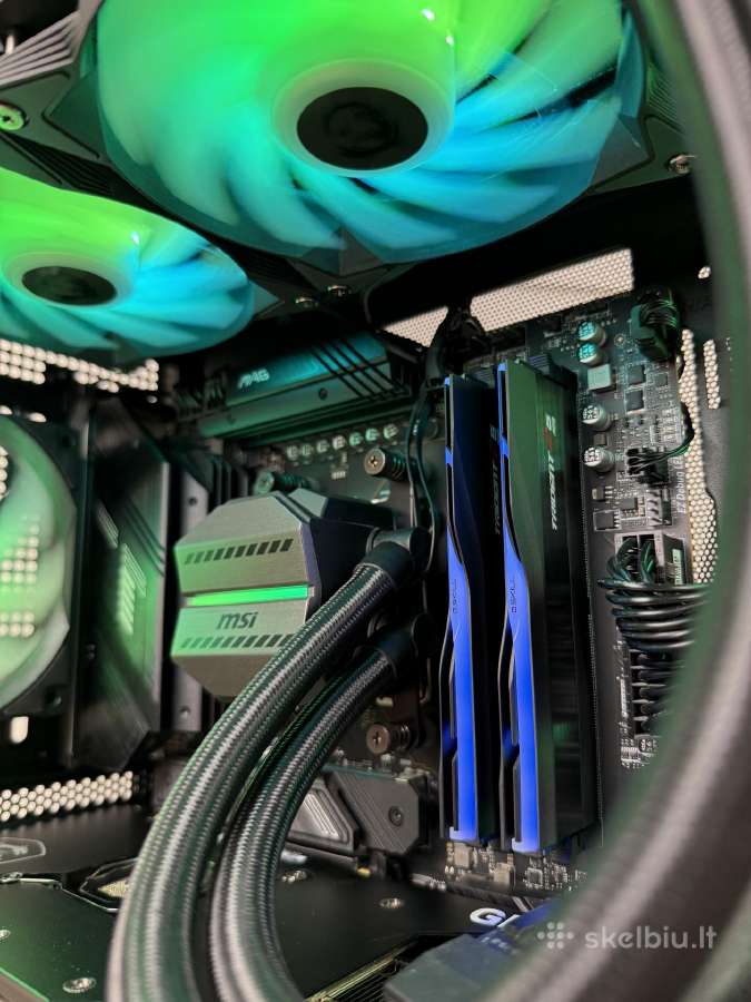 Stacionarus Pc Rtx 4070tisuper 7 7800x3d 64gb Ddr5 - nuotraukos Nr. 12