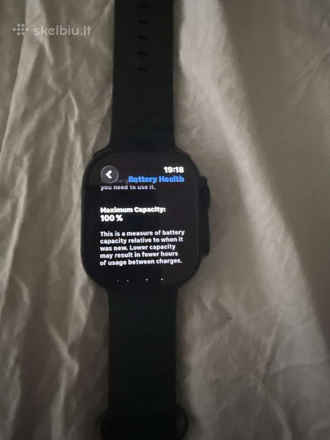 Apple Watch Ultra 3 49 mm – Kaip naujas, su dė - nuotraukos Nr. 5