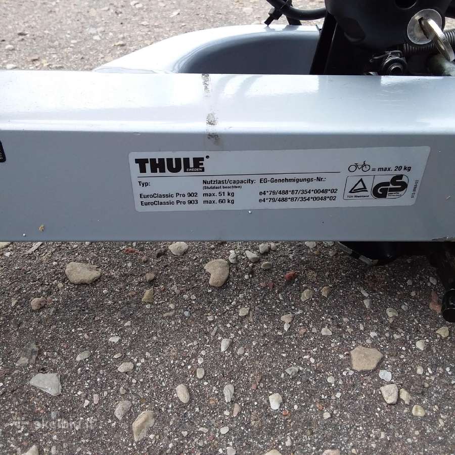 Dviračiu laikiklis Thule - nuotraukos Nr. 7