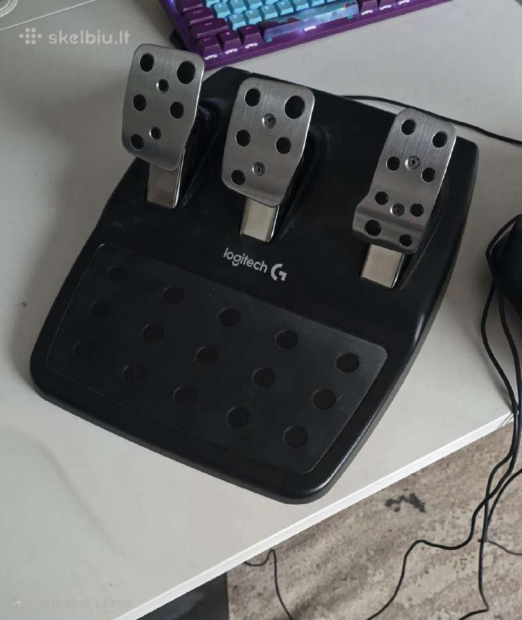 Logitech G29 Driving Force vairas su pedalais - nuotraukos Nr. 2