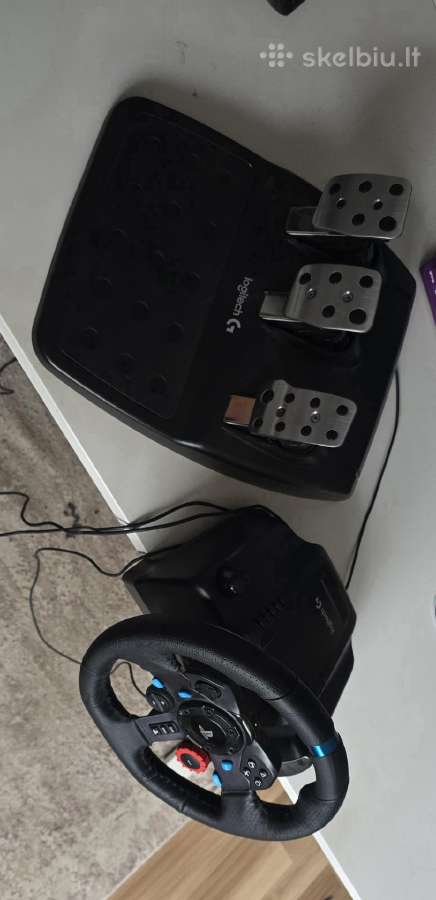 Logitech G29 Driving Force vairas su pedalais - nuotraukos Nr. 3