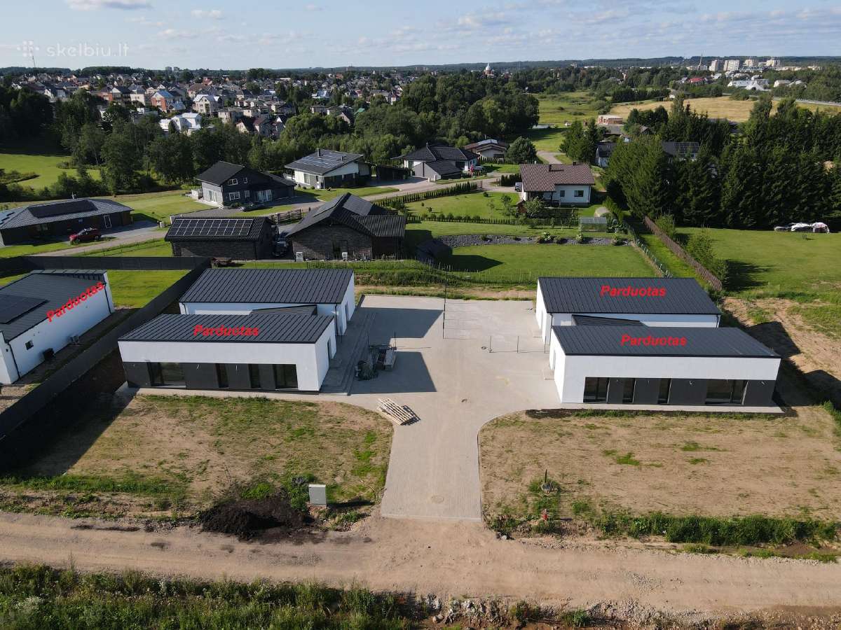 Parduodami Naujos statybos A++ klasės namai Utena - nuotraukos Nr. 5