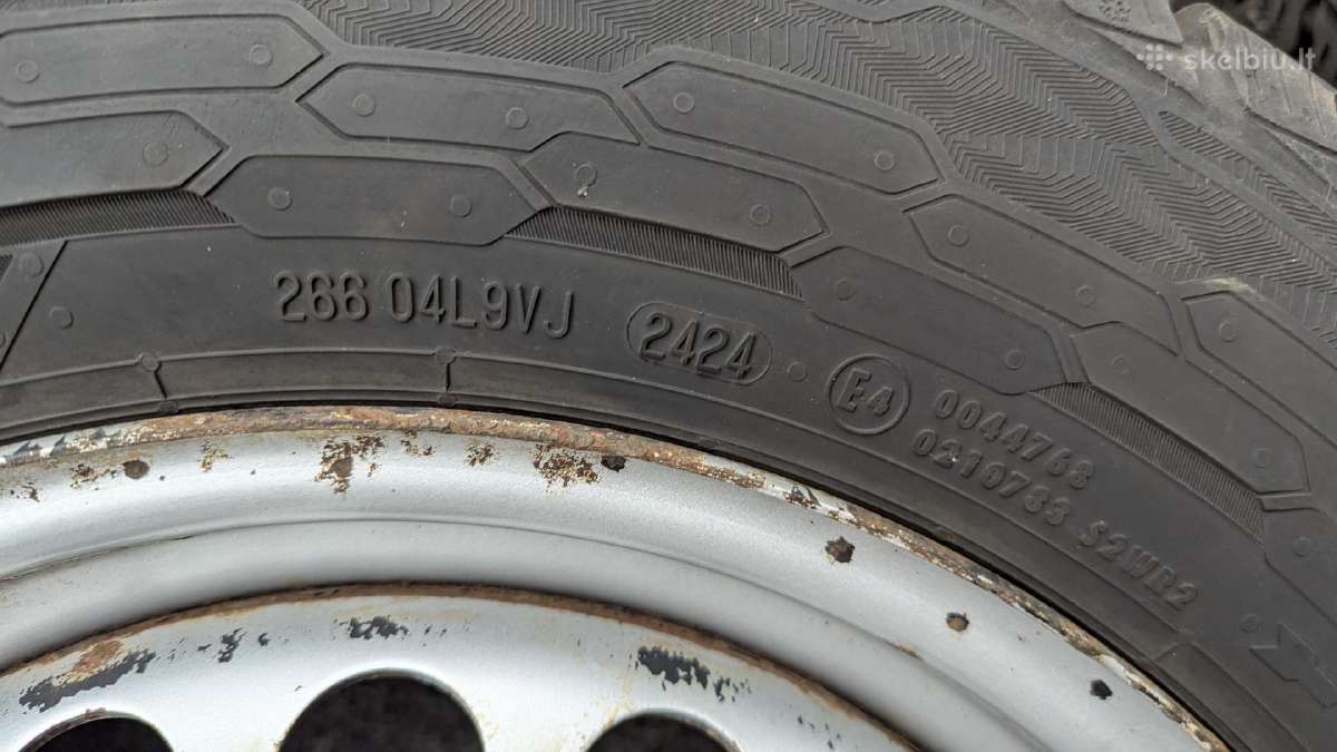 VW T5 ratlankiai su naujom m+s padangom. 10mm - nuotraukos Nr. 5