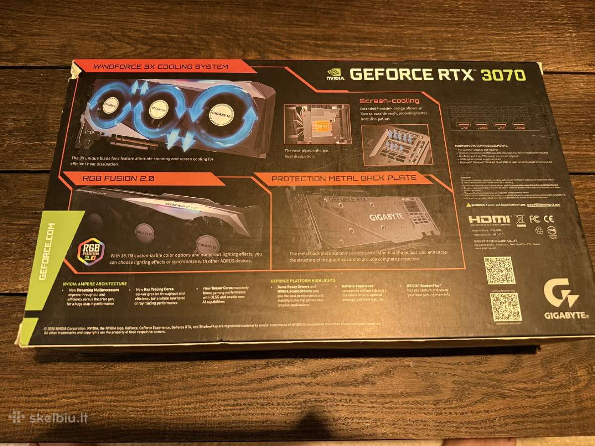 Geforce Rtx 3070 - nuotraukos Nr. 2