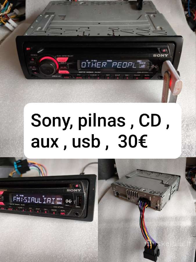 Automagnetola bluetooth, Usb, tel.laikiklis - nuotraukos Nr. 7