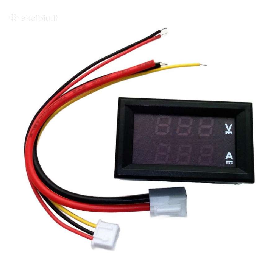 LED voltmetras ampermetras 100v/10a - nuotraukos Nr. 2