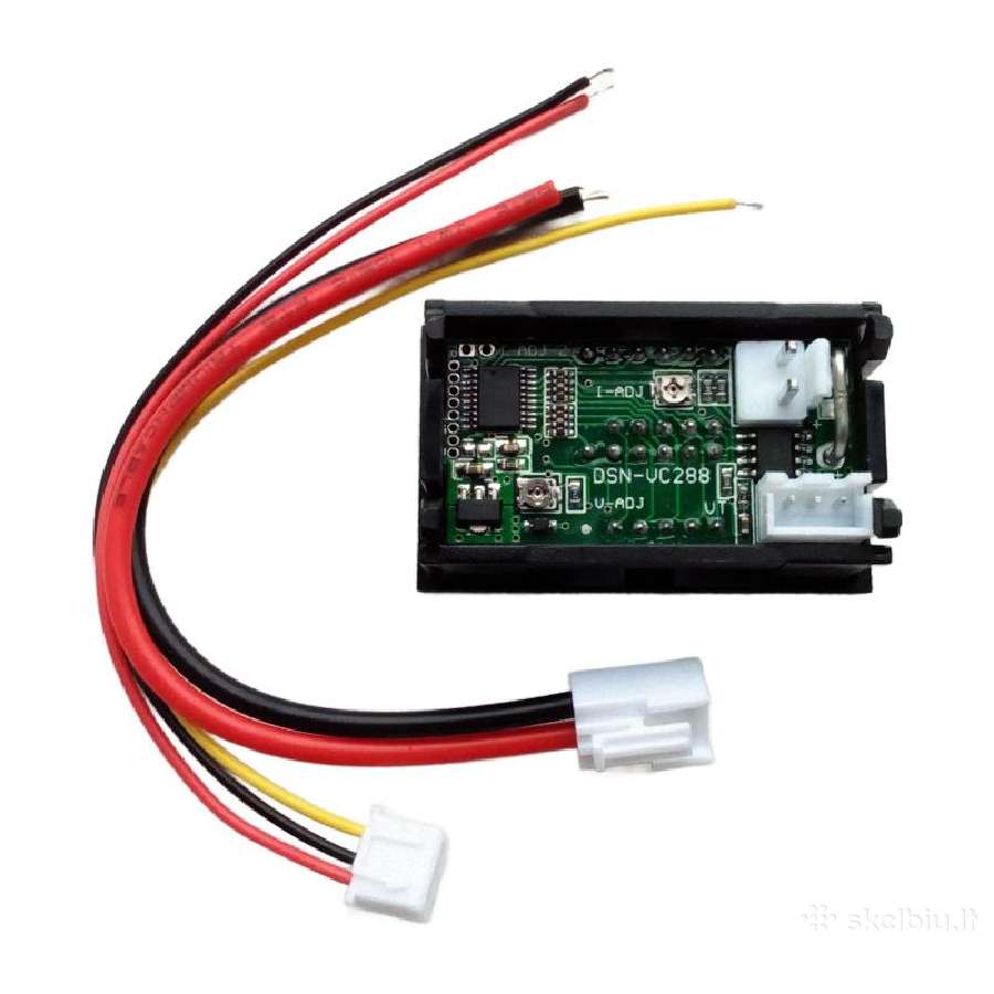 LED voltmetras ampermetras 100v/10a - nuotraukos Nr. 3