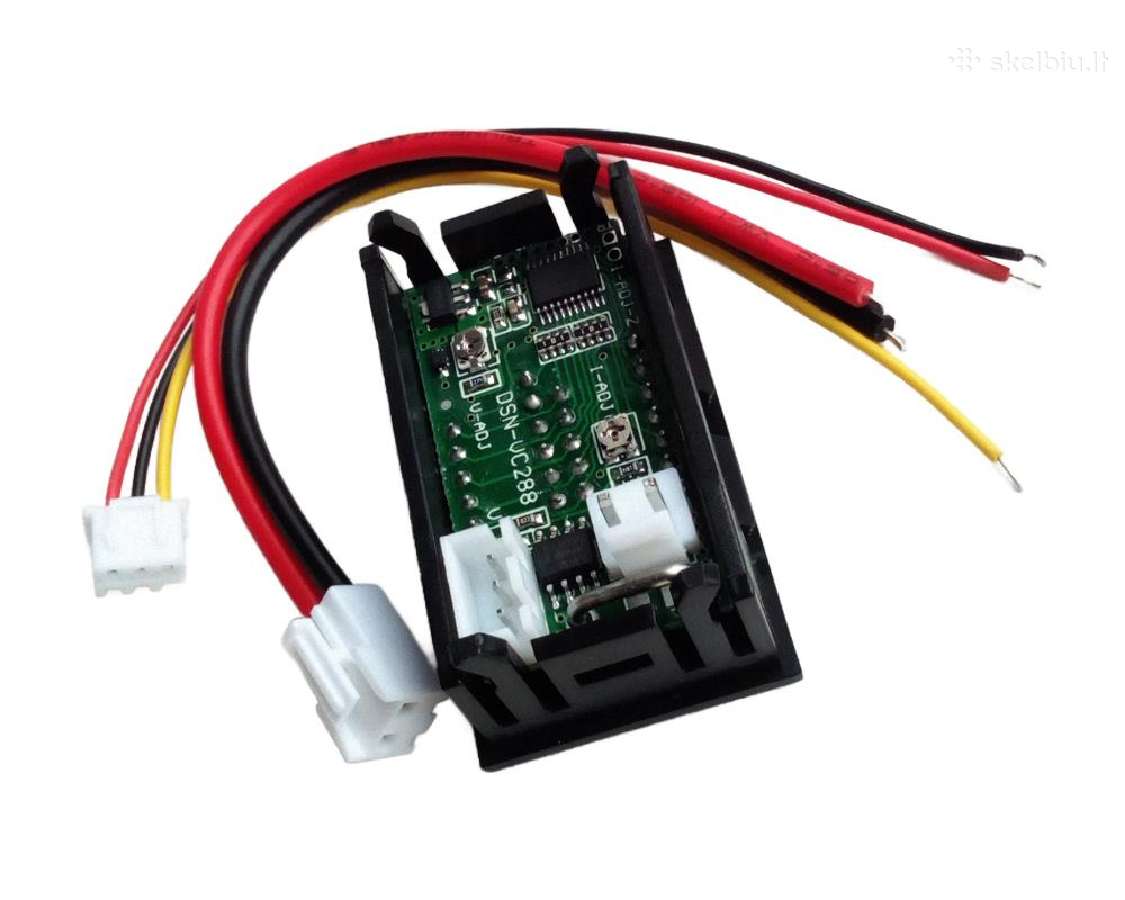 LED voltmetras ampermetras 100v/10a - nuotraukos Nr. 4
