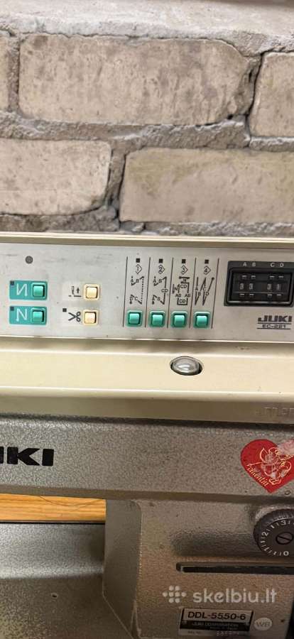 Juki Ddl-5550-6 pramonine tiesine siuvimo masina - nuotraukos Nr. 7