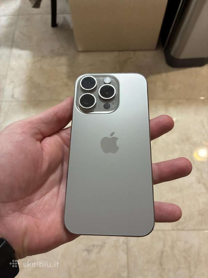 iPhone 15 Pro 128gb - nuotraukos Nr. 2
