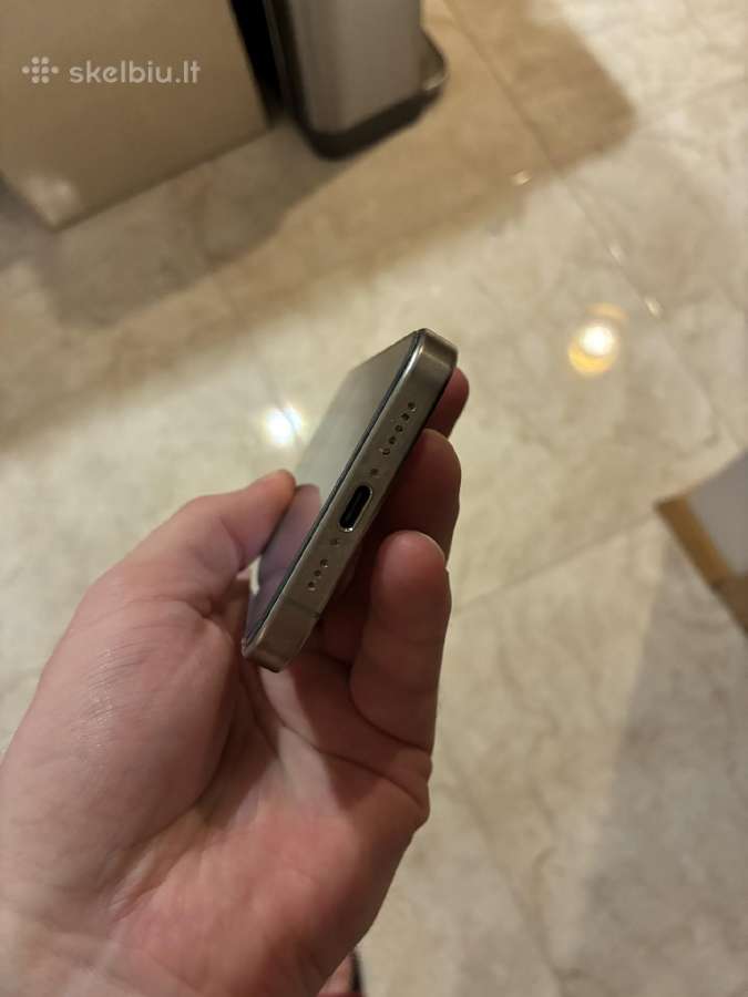 iPhone 15 Pro 128gb - nuotraukos Nr. 3