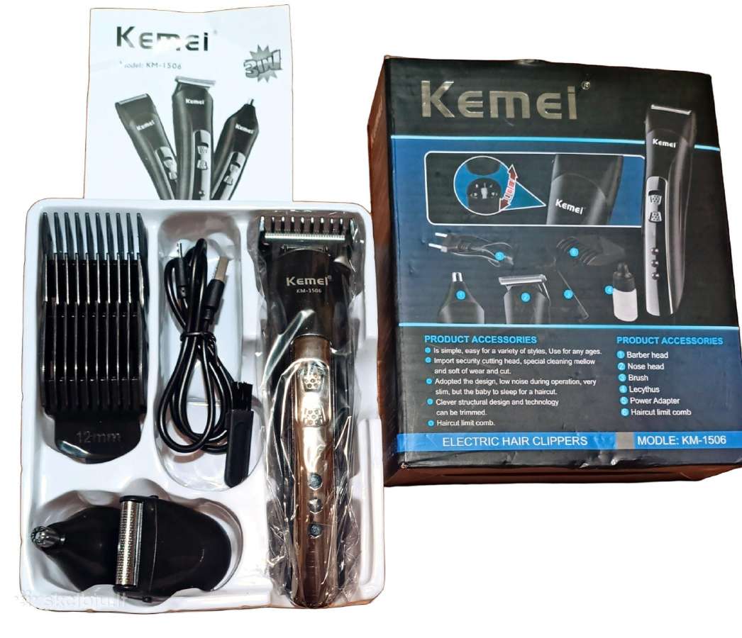 Kemei Km-1506 plaukų kirpimo mašinėlė - nuotraukos Nr. 7