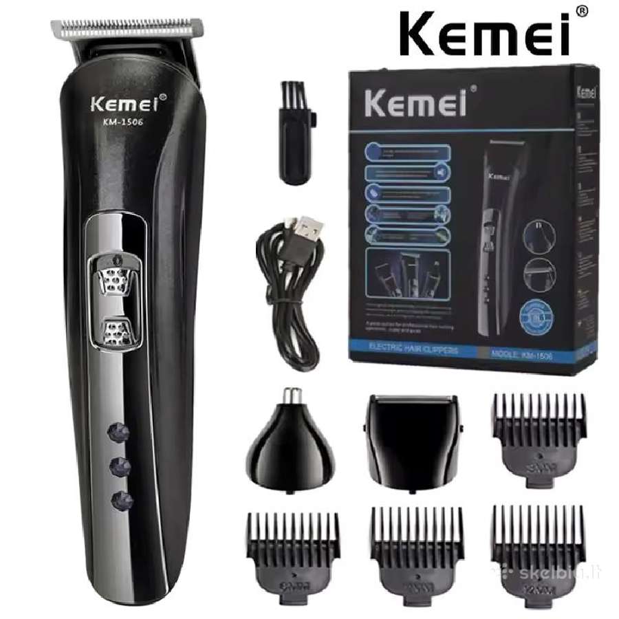 Kemei Km-1506 plaukų kirpimo mašinėlė - nuotraukos Nr. 8