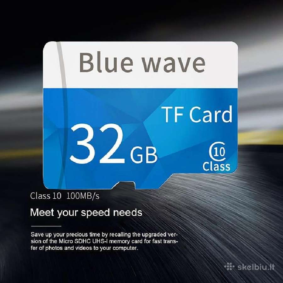 Blue wave 32gb atminties kortelė - nuotraukos Nr. 2