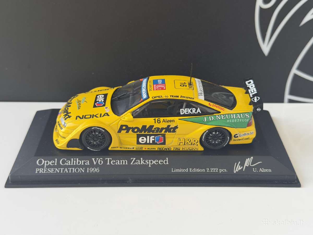 Opel Calibra 1:43 - nuotraukos Nr. 2