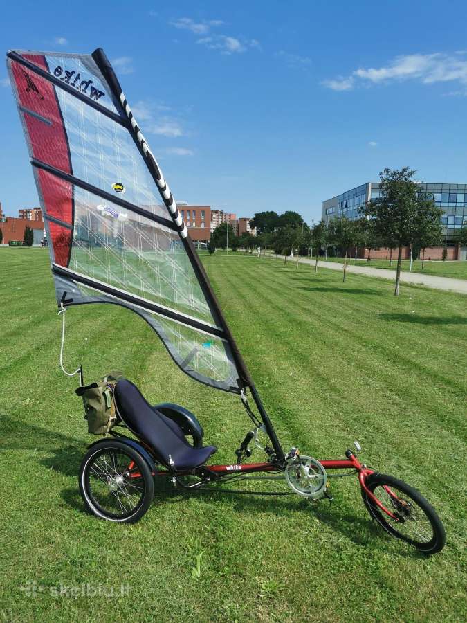 Delta tipo triratis su bure Sail Trike Whike 1.6 - nuotraukos Nr. 4