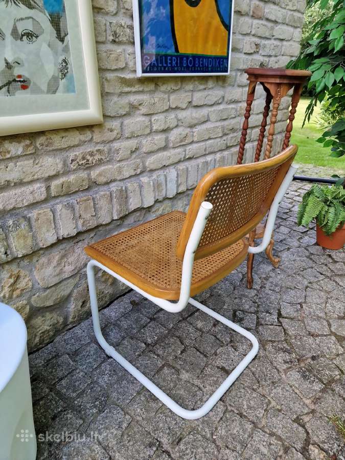Vintažinė mid century Bauhaus st. kėdė "Cesca" - nuotraukos Nr. 10