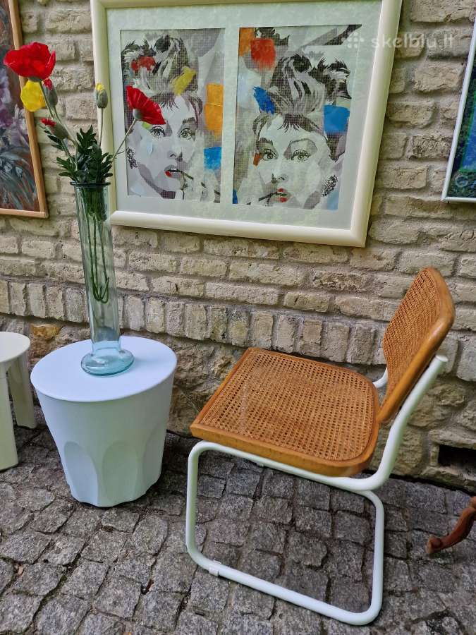 Vintažinė mid century Bauhaus st. kėdė "Cesca" - nuotraukos Nr. 23