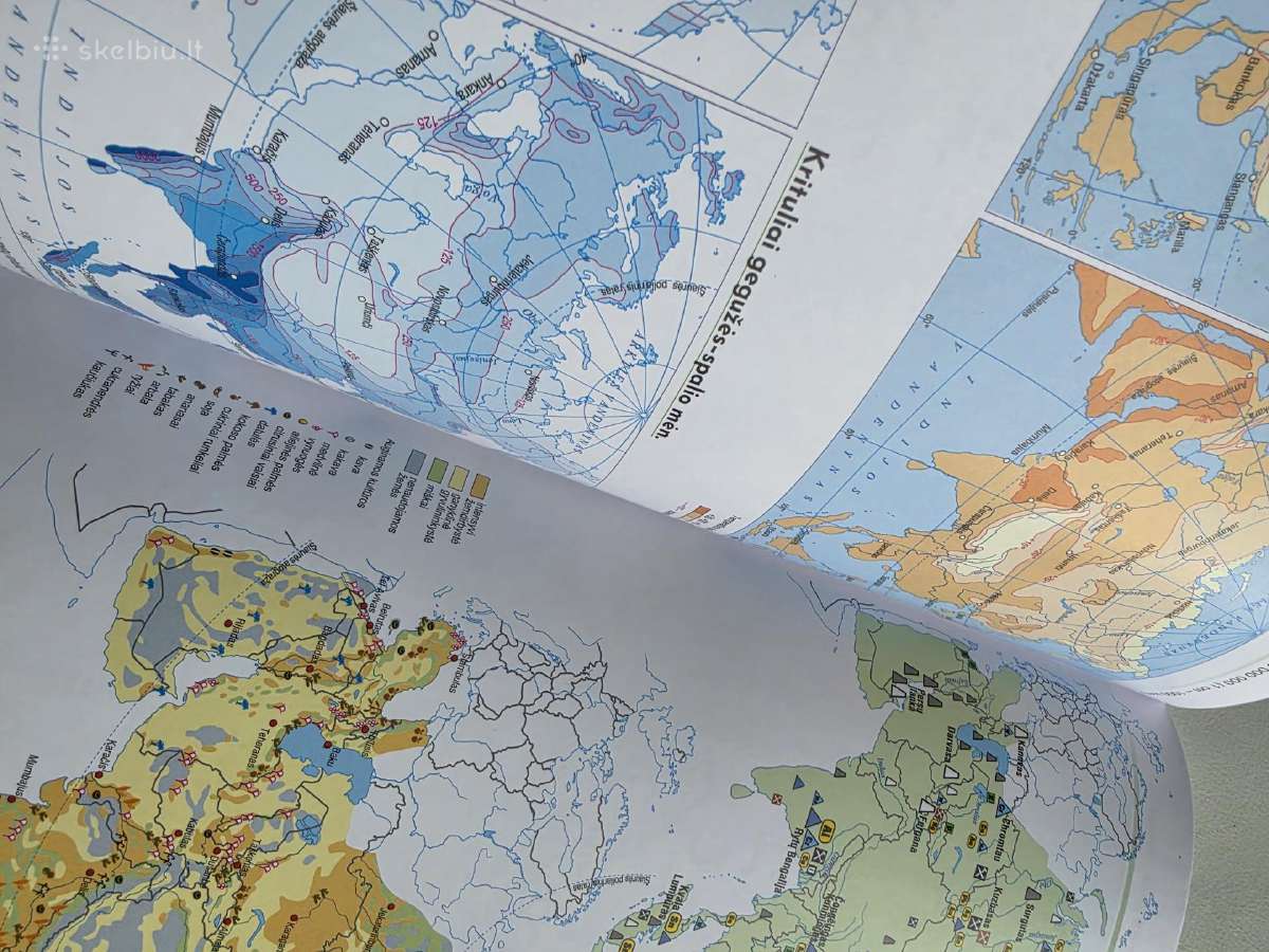 Žemė 8. Geografijos atlasas 8 klasei (pagal 2022 - nuotraukos Nr. 8