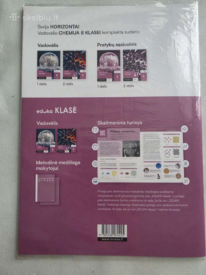 Chemija. Pratybų sąsiuvinis 8 klasei, 2 dalis - nuotraukos Nr. 3