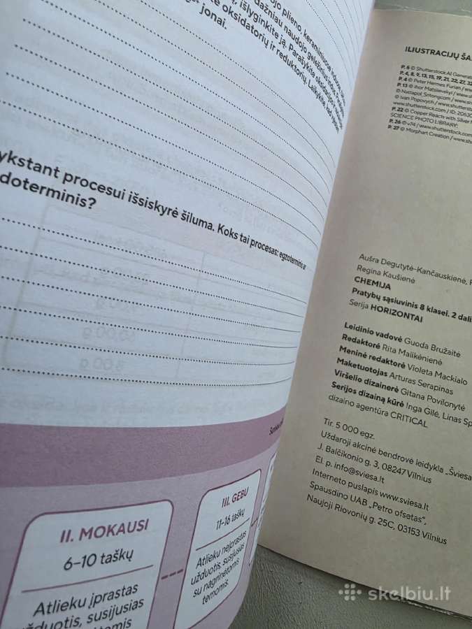 Chemija. Pratybų sąsiuvinis 8 klasei, 2 dalis - nuotraukos Nr. 4