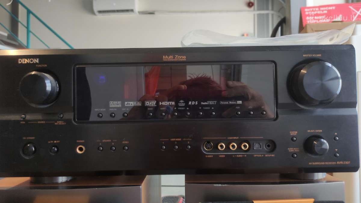 Denon Dvd-1930, Avr-2307 ,Triancle kolonelės - nuotraukos Nr. 3