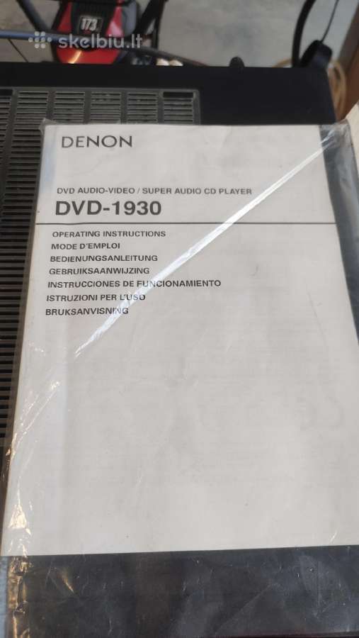 Denon Dvd-1930, Avr-2307 ,Triancle kolonelės - nuotraukos Nr. 5