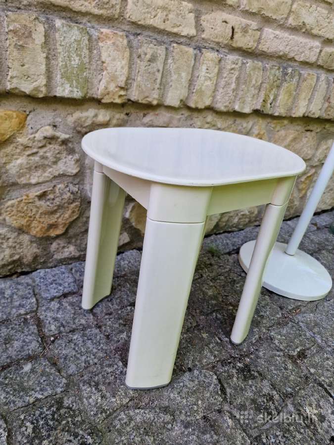 Vintažinė mid sentury Space Age eros kėdutė ir t.t - nuotraukos Nr. 17