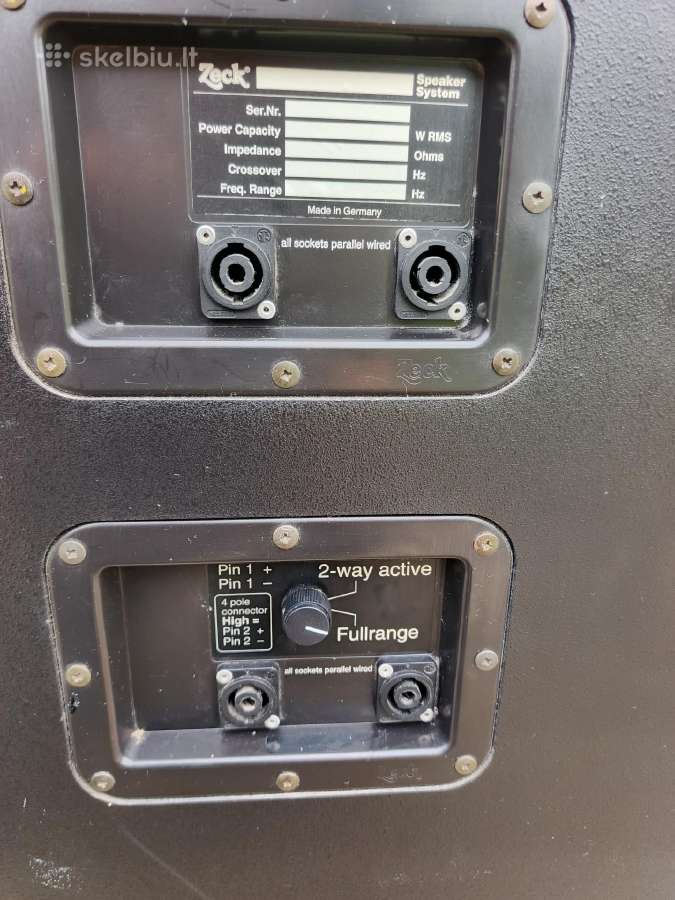 Garso kolonėlės Zeck audio asp 215.2 focus - nuotraukos Nr. 10