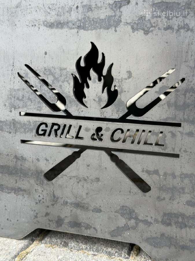 Ugniakuras - Grilius - Chill & Grill - nuotraukos Nr. 6