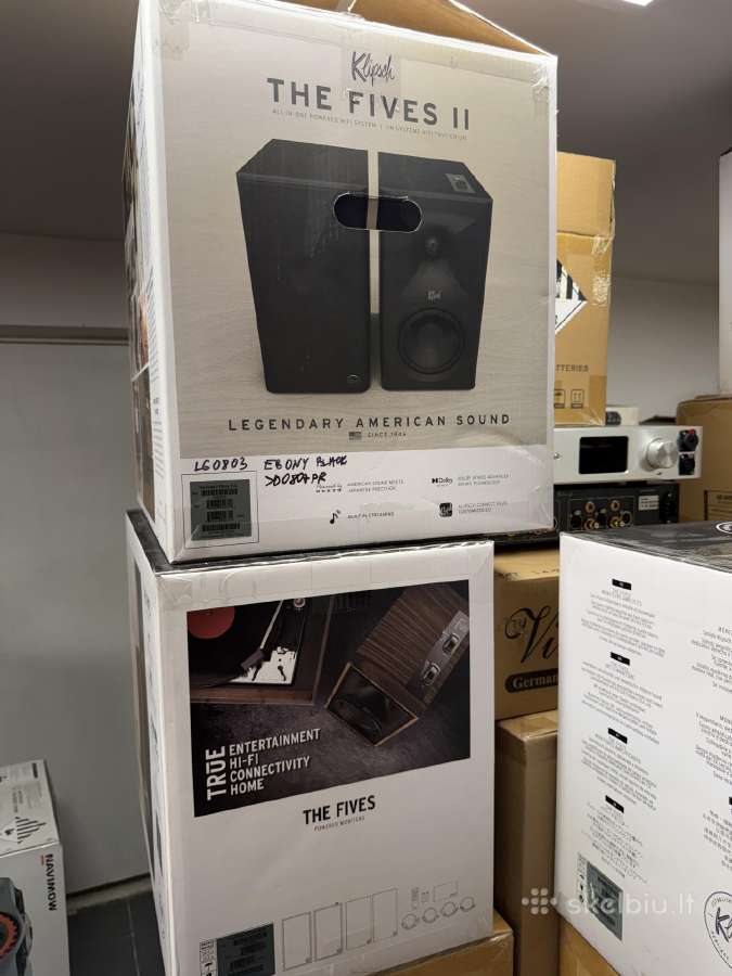 Klipsch the Fives aktyvios garsokolonėlėsbluetooth - nuotraukos Nr. 33
