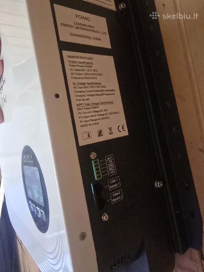 4.2kw 24v hibridinis inverteris - nuotraukos Nr. 4