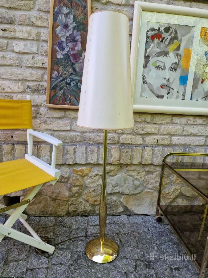 Vintažinis mid century interjerinis toršeras - nuotraukos Nr. 2
