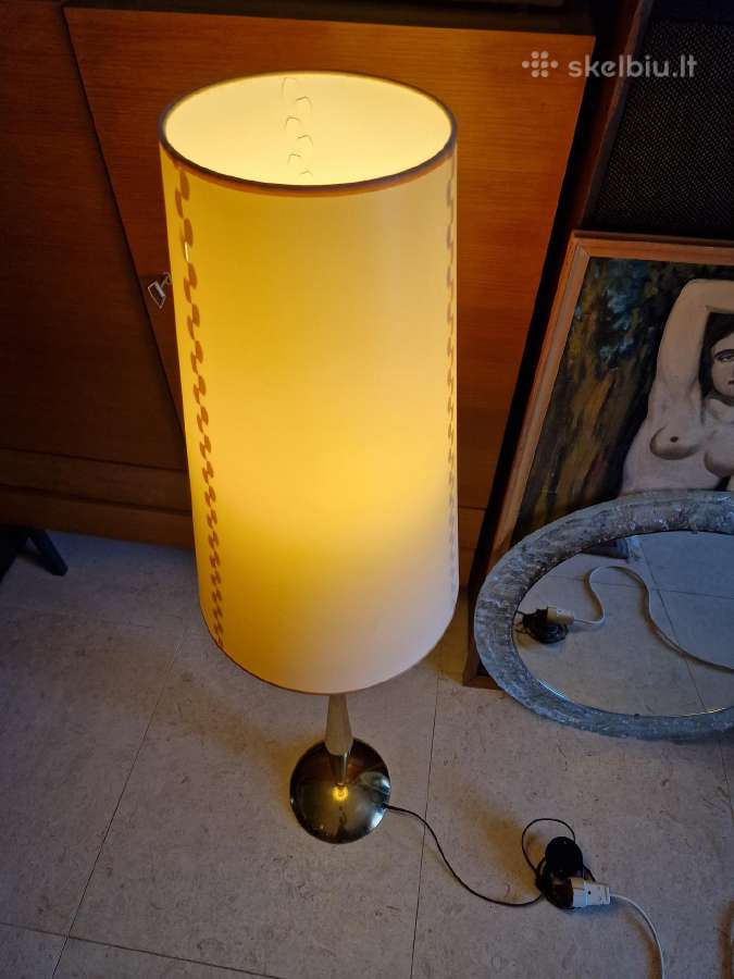 Vintažinis mid century interjerinis toršeras - nuotraukos Nr. 15