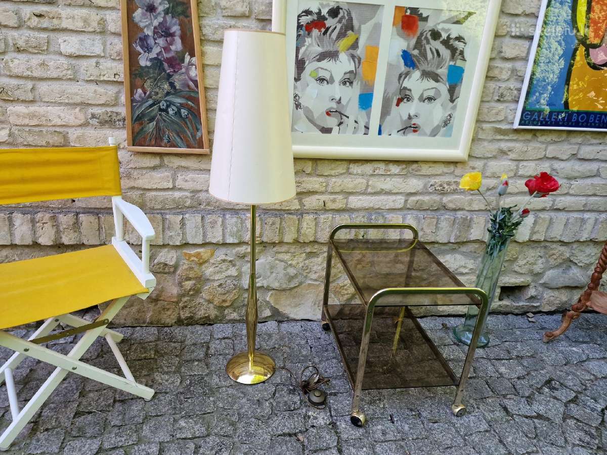 Vintažinis mid century interjerinis toršeras - nuotraukos Nr. 19
