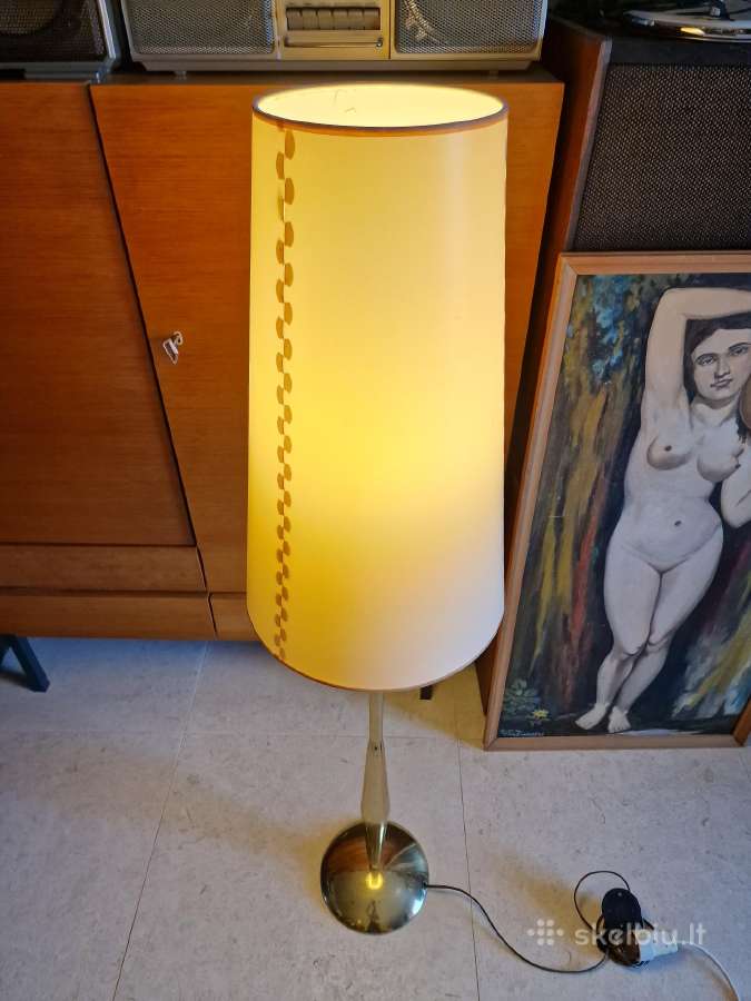Vintažinis mid century interjerinis toršeras - nuotraukos Nr. 20