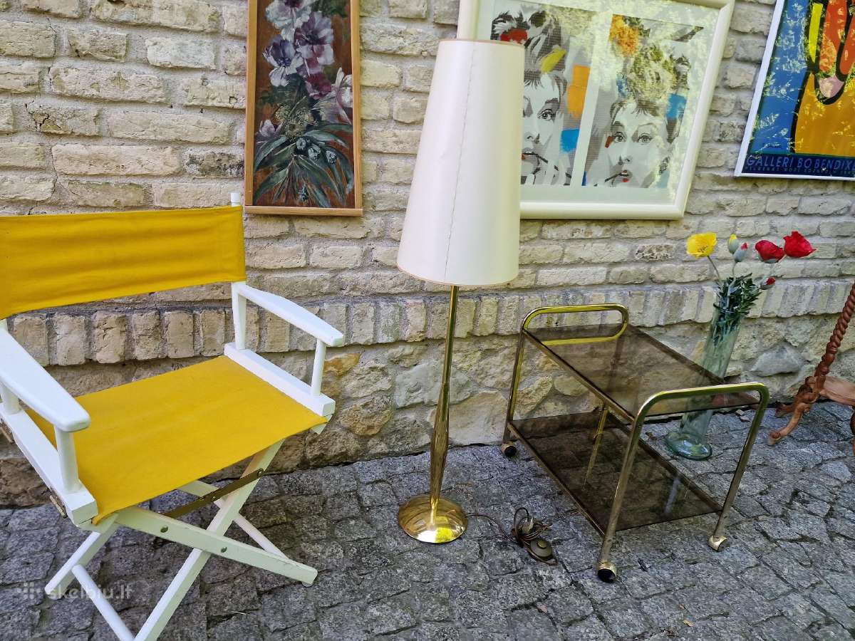 Vintažinis mid century interjerinis toršeras - nuotraukos Nr. 23