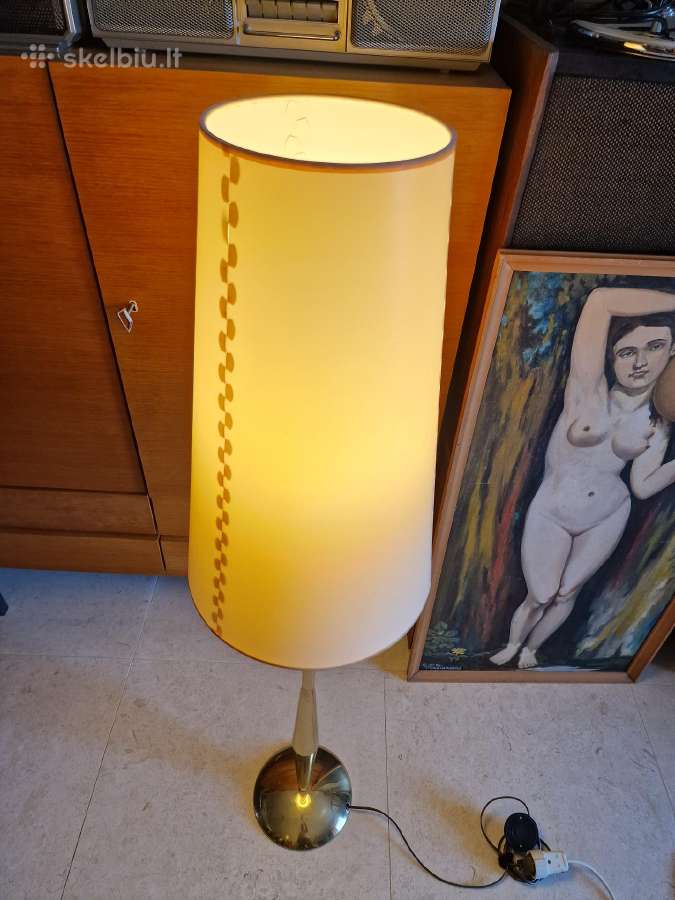 Vintažinis mid century interjerinis toršeras - nuotraukos Nr. 28