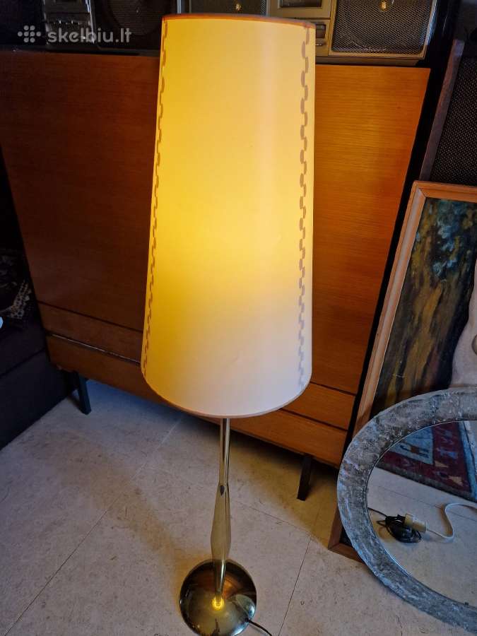 Vintažinis mid century interjerinis toršeras - nuotraukos Nr. 32