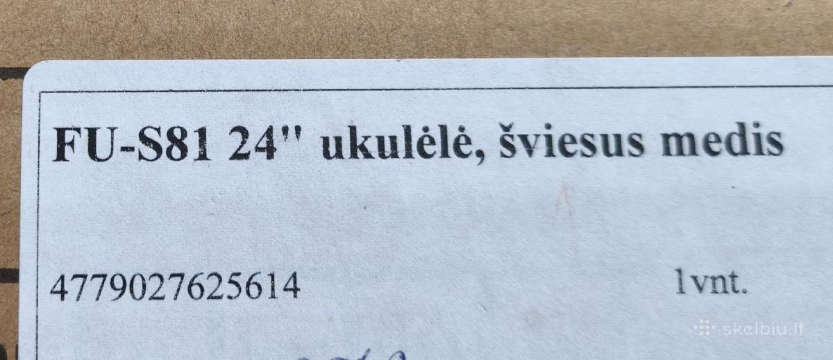 Koncertinė ukulėlė - nuotraukos Nr. 7